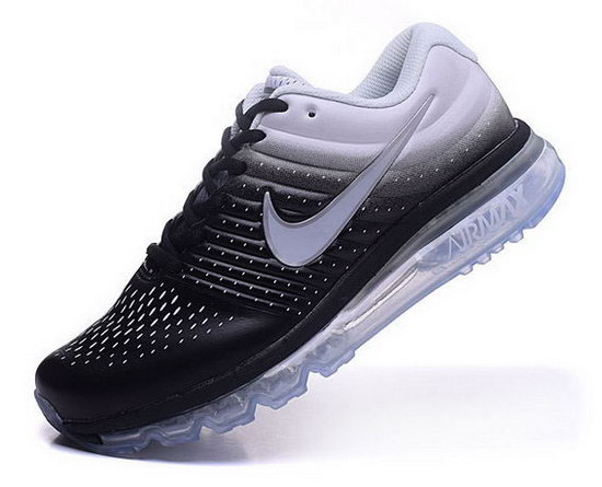 Womens Nike Air Max 2017 Leather White Black Factory Store